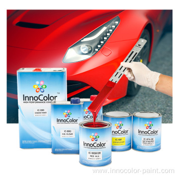 Car Paint Mixing System with Stable Tints